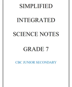 GRADE 7 INTEGRATED SCIENCE LESSON NOTES