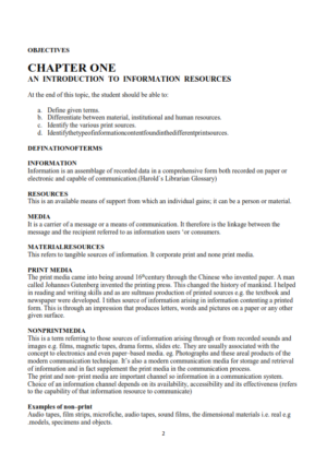 KNEC INFORMATION RESOURCES NOTES - Elimu Cloud | Notes, Exams, Schemes ...