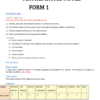 Form 1 Simplified Mathematics Notes