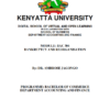 BAC 306 BANKRUPTCY AND REORGANISATION NOTES - KENYATTA UNIVERSITY