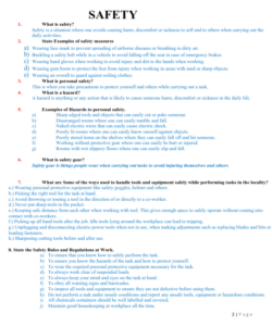 GRADE 7 PRE-TECHNICAL STUDIES   TOPICAL REVISION BOOKLET