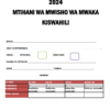 2024 Pre-Primary 2 End Term 3 Examinations with Marking Schemes