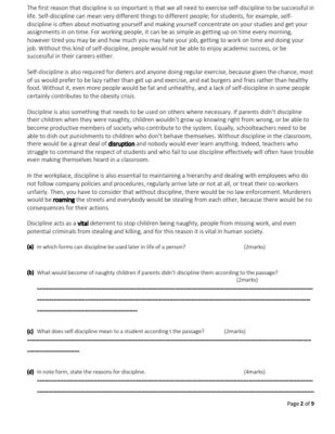2024 Form 2 English End of Term 3 Exams with Marking Scheme - Elimu ...