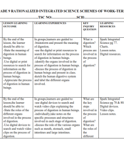 2025 GRADE 9 SPARK INTEGRATED SCIENCE SCHEMES OF WORK - TERM 2