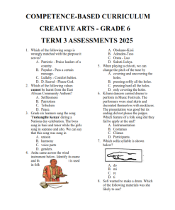 2025 Grade 6 Opener Exams with Marking Schemes  Term 3