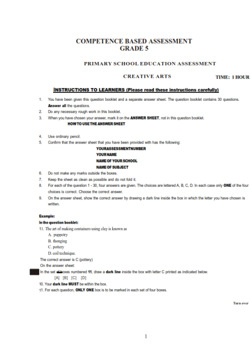 2025 Grade 5 End Term 3 Exams with Marking Schemes - Elimu Cloud ...