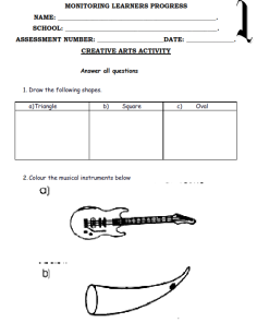 2026 Grade 1 Opener Exams with Marking Schemes Term 2 – Set 1