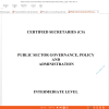 PUBLIC SECTOR GOVERNANCE, POLICY AND ADMINISTRATION NOTES - CS INTERMEDIATE LEVEL