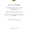 AHT203: MODERN GOVERNMENTS IN AFRICA NOTES - KENYATTA UNIVERSITY