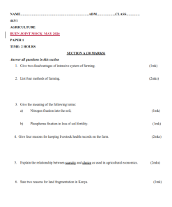 2026 FORM 4 BUEN JOINT MOCK MAY EXAM WITH MARKING SCHEMES