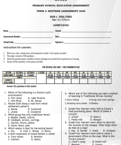 2026 GRADE 4 MID TERM  2 EXAMS WITH MARKING SCHEMES(ALL SUBJECT)- SET 2