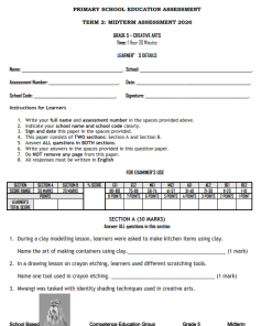 2026 GRADE 5 MID TERM 2 EXAMS WITH MARKING SCHEMES- FULL SET 2