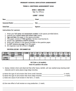 2026 GRADE 6 MID TERM 2 EXAMS WITH MARKING SCHEMES - SET 2