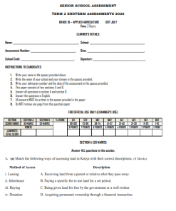 2026 GRADE 10  END TERM ASSESSMENT - TERM 2