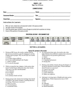 2026 Grade 9 IRE End of Term 2 Exam with Marking Scheme