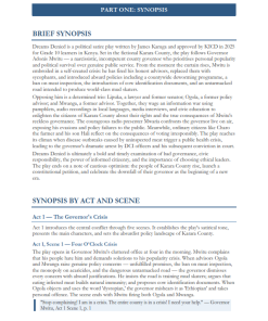 GRADE 10 DREAM DENIED GUIDE BOOK SUMMARY NOTES